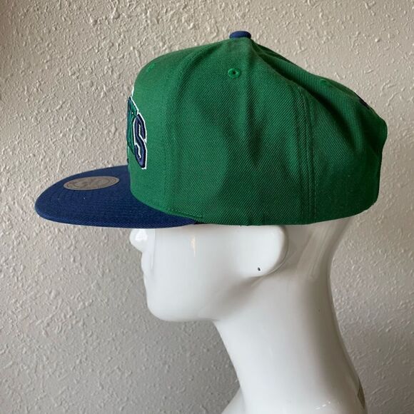 NWT Mitchell & Ness Vintage Hockey Vancouver Canucks Adjustable Flat Bill Cap - Picture 3 of 9
